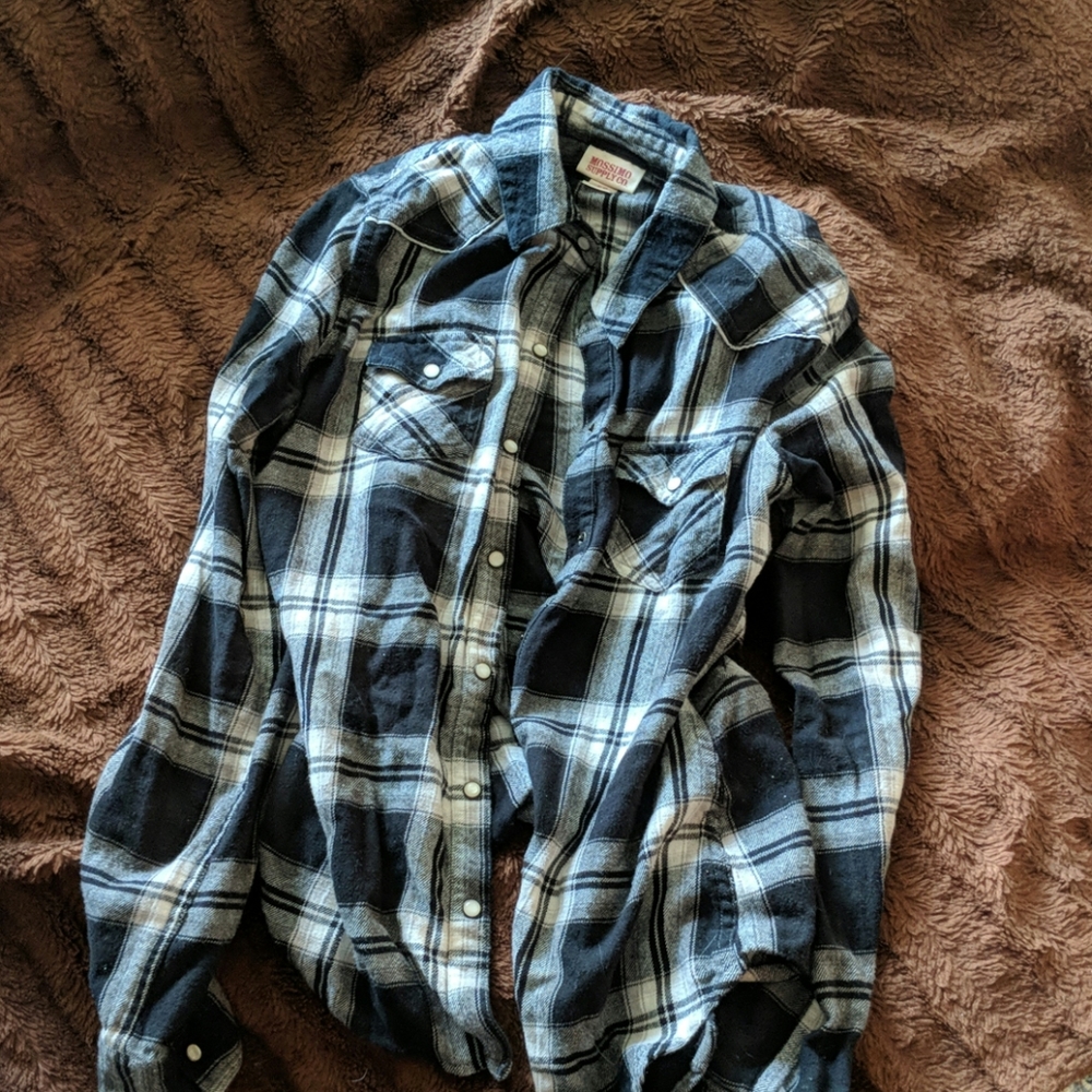 Mossimo Supply Co. Plaid Shirt